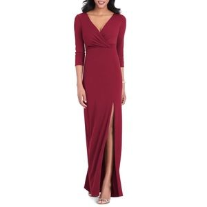 After SIX SURPLICE STRETCH CREPE GOWN ♥️IN STORES